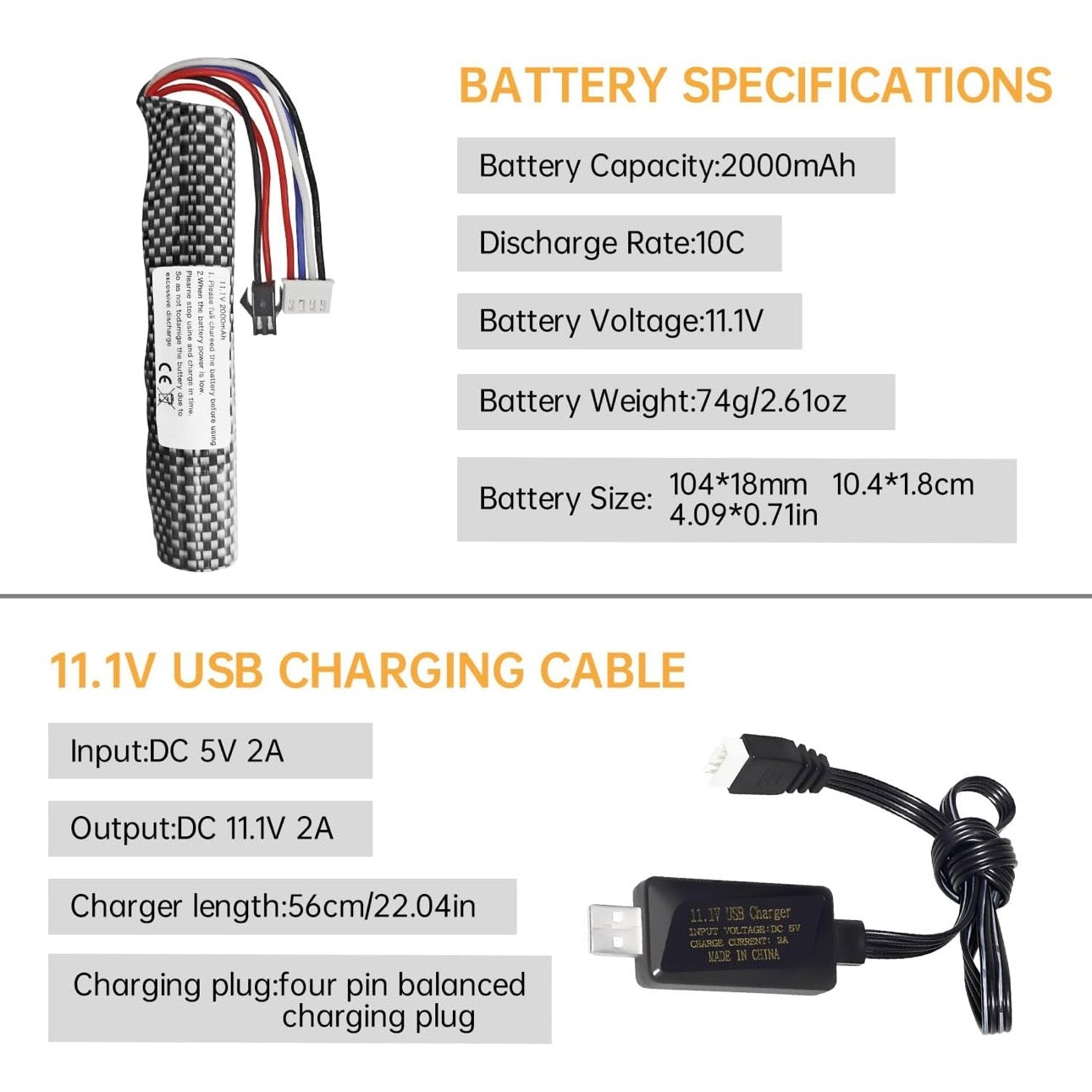 11.1V Battery