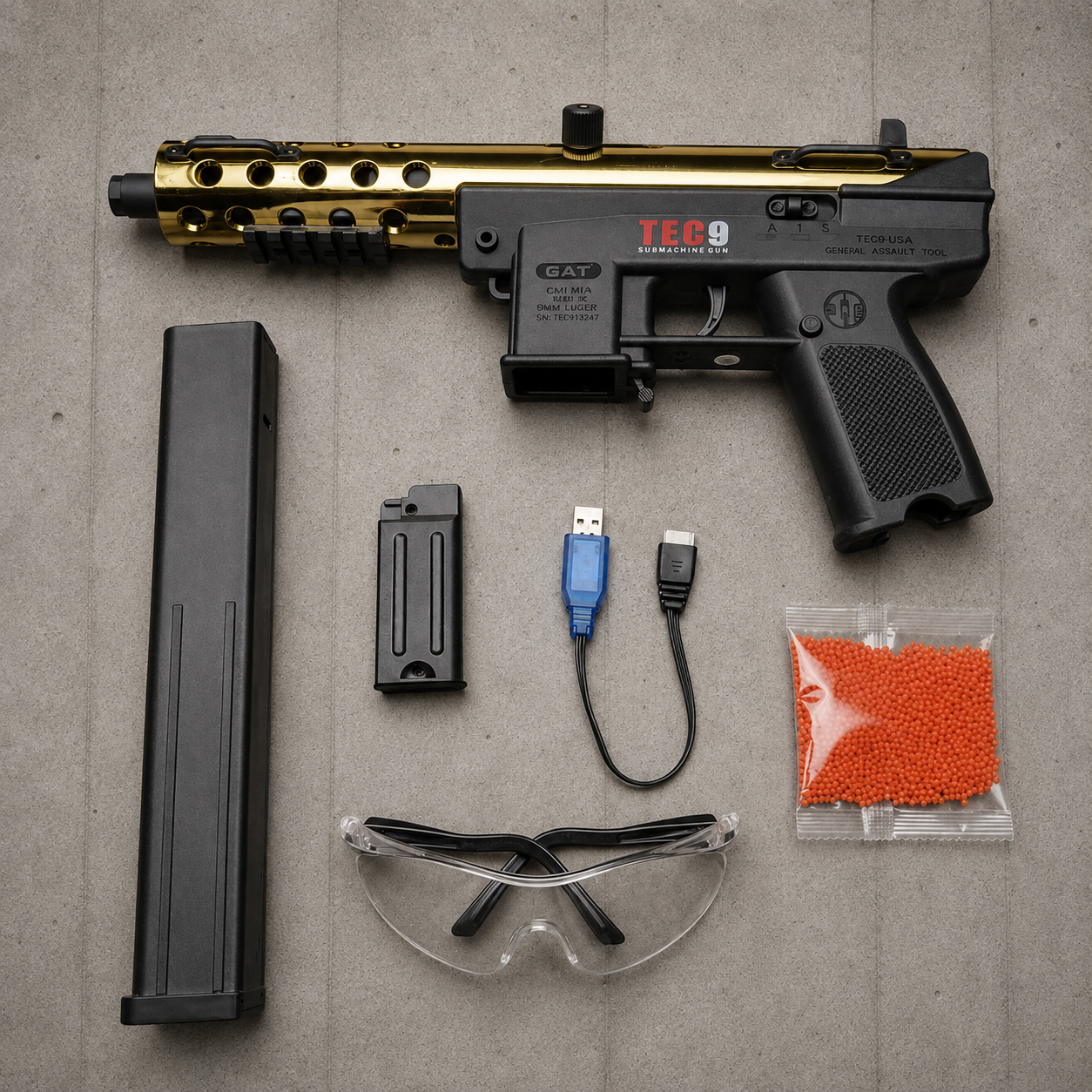 TEC-9 GelBlaster [+10,000 Orbeez]