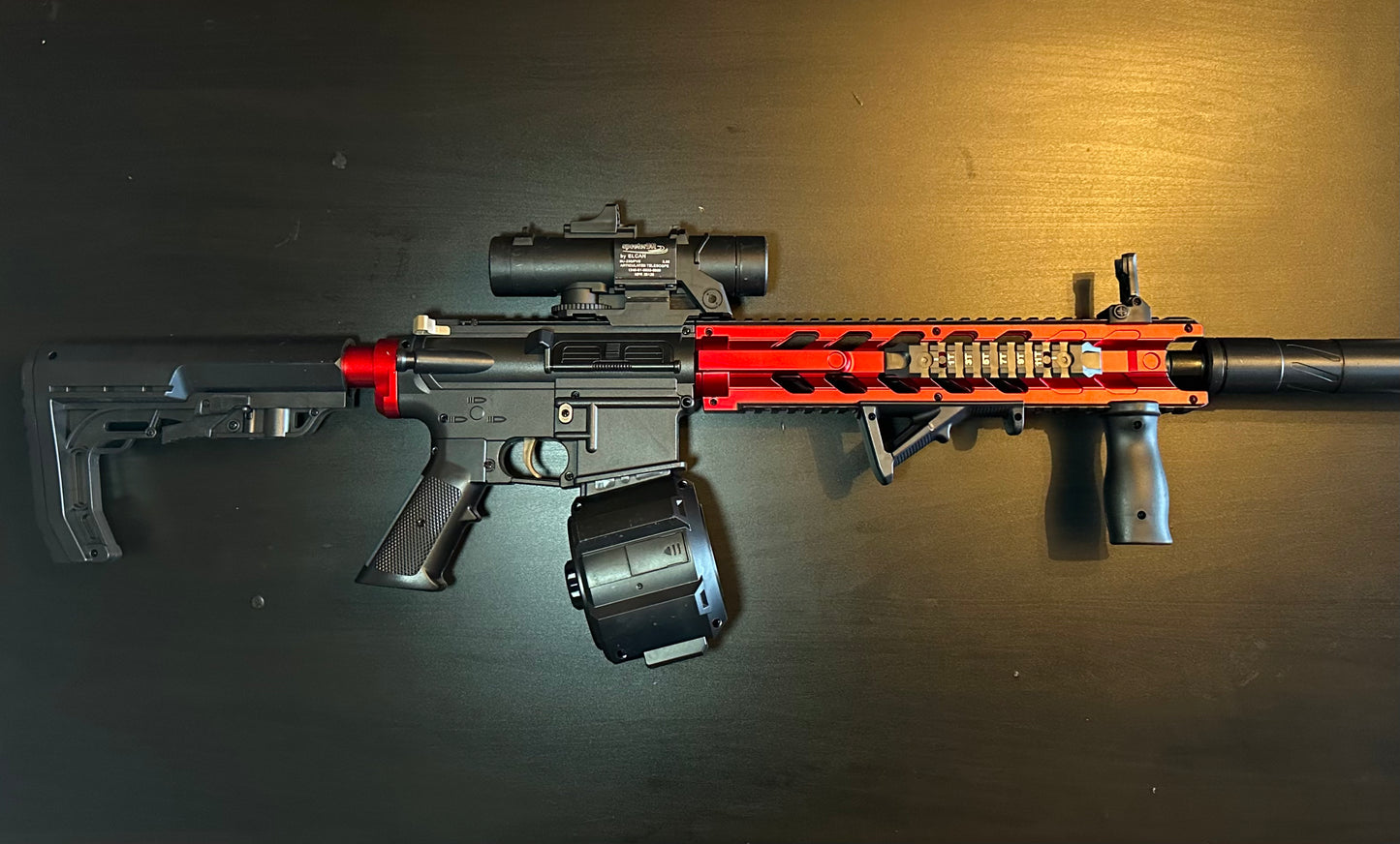 Double Pack M4 Sand & Red [2x10,000 Orbeez]