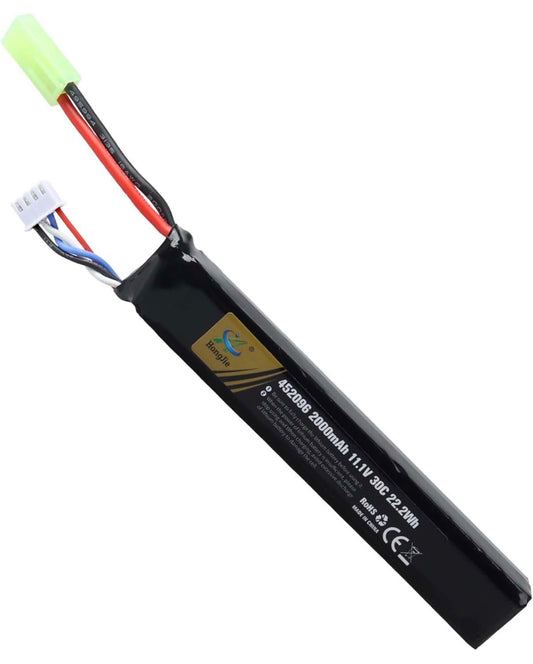 11.1V 2000mAh Rechargeable LiPo Battery