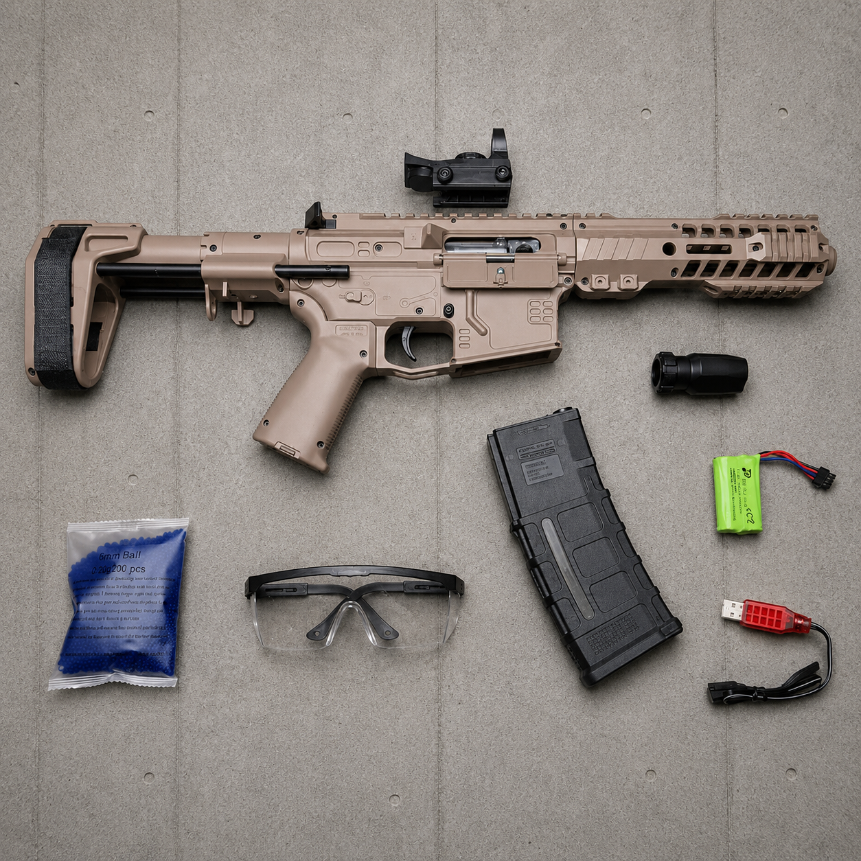 SLR Sand GelBlaster [+10,000 Orbeez]
